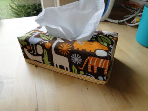 Tissue box cover ~ side two